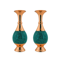 Turquoise tattoo vase